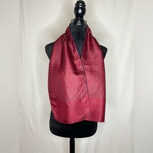Christian Dior Tuxedo Style Scarf